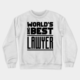 2nd best lawyer Crewneck Sweatshirt